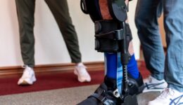 How an exoskeleton is helping people walk again