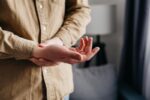 A person has wrist numbness from carpal tunnel which may also be a sign of a heart condition.