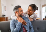 A couple expessing gratitude toward one another.