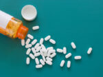 Penicillin antibiotic pills.