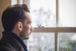 A man has seasonal affective disorder in the winter.