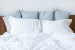 Dust mites in bed.