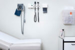 A primary care doctor's office exam room.