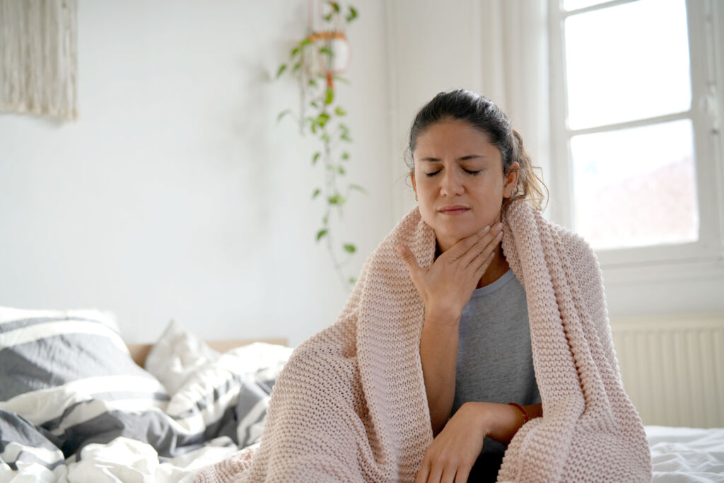 New COVID symptom alert: A razor blade sore throat