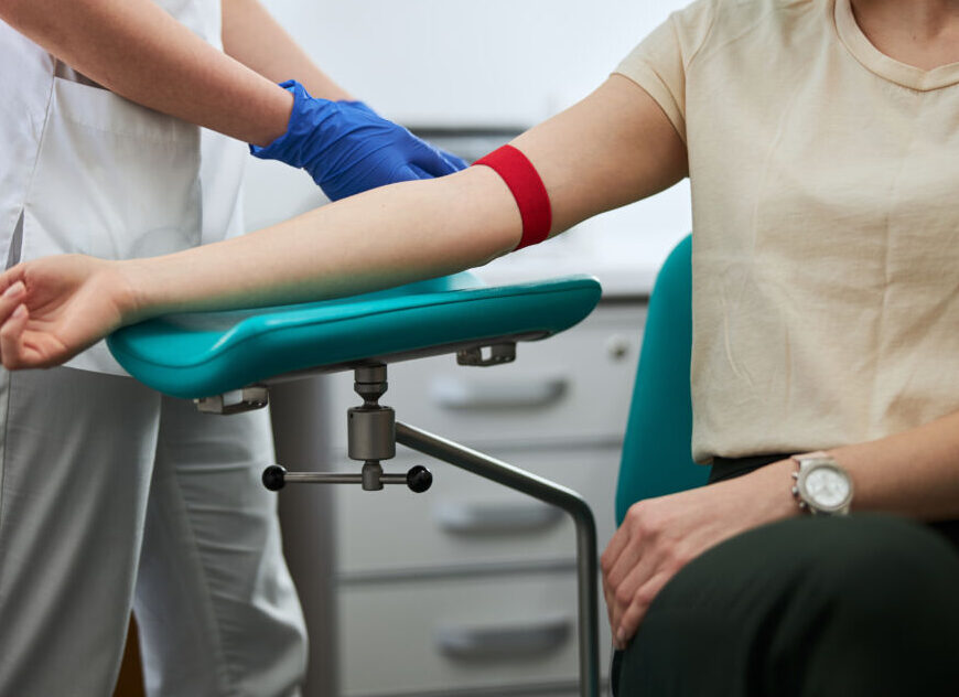 Do you feel woozy when having blood drawn?
