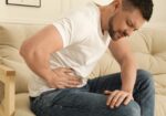 A man has symptoms of appendiceal cancer.