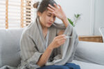 A woman has a fever and doesn't know if she should be worried.