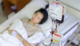 Who benefits from a bone marrow transplant?