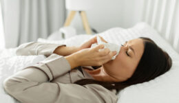 Tips for sleeping with a stuffy nose