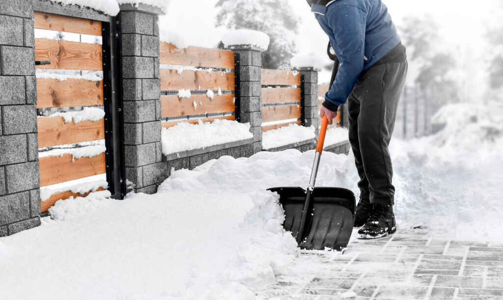 Why shoveling snow is tough on your heart