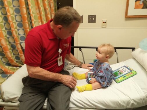 Facing hard times with determination and a smile