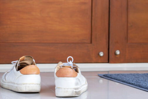 Are shoes carrying germs into your home?