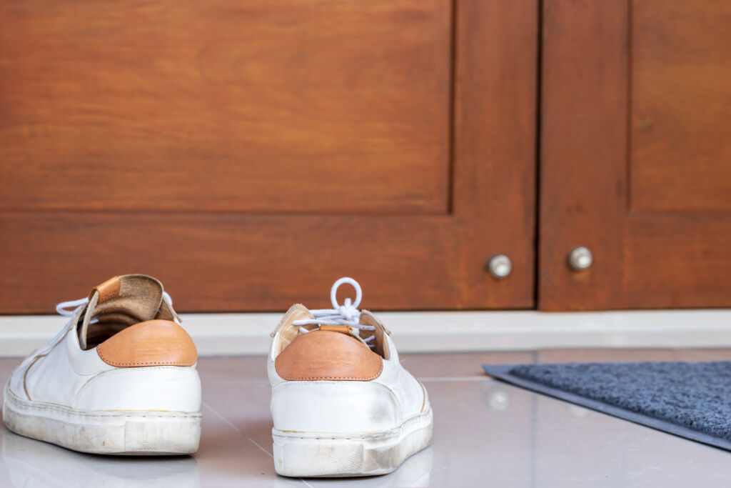 Are shoes carrying germs into your home?